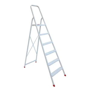 ESCALERA TIJERA DE ALUMINIO 6 PELDAÑOS